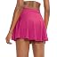 Showlu Smart General women's pleated tennis skirt with four pockets, featuring a stylish design and lightweight fabric.