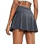Showlu Smart General SANTINY women's pleated tennis skirt with four pockets, featuring a stylish and functional design.