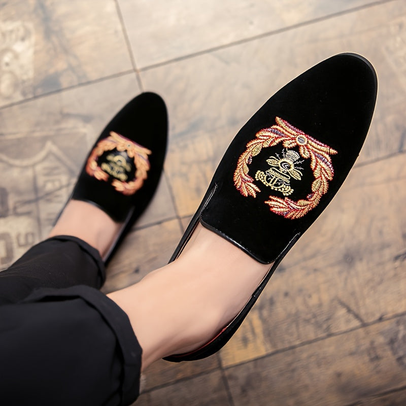 Men's slip-on loafers by SHOWLU FASHION STORE, faux leather casual shoes with sleek design and comfortable fit.