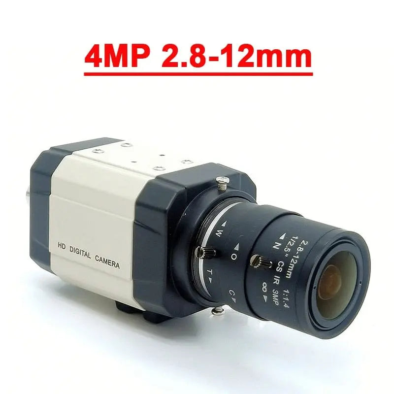 Showlu Fashion Store 4MP USB webcam with 2560x1440 resolution, 5-50mm varifocal zoom lens, high-speed 30fps, suitable for video calls.
