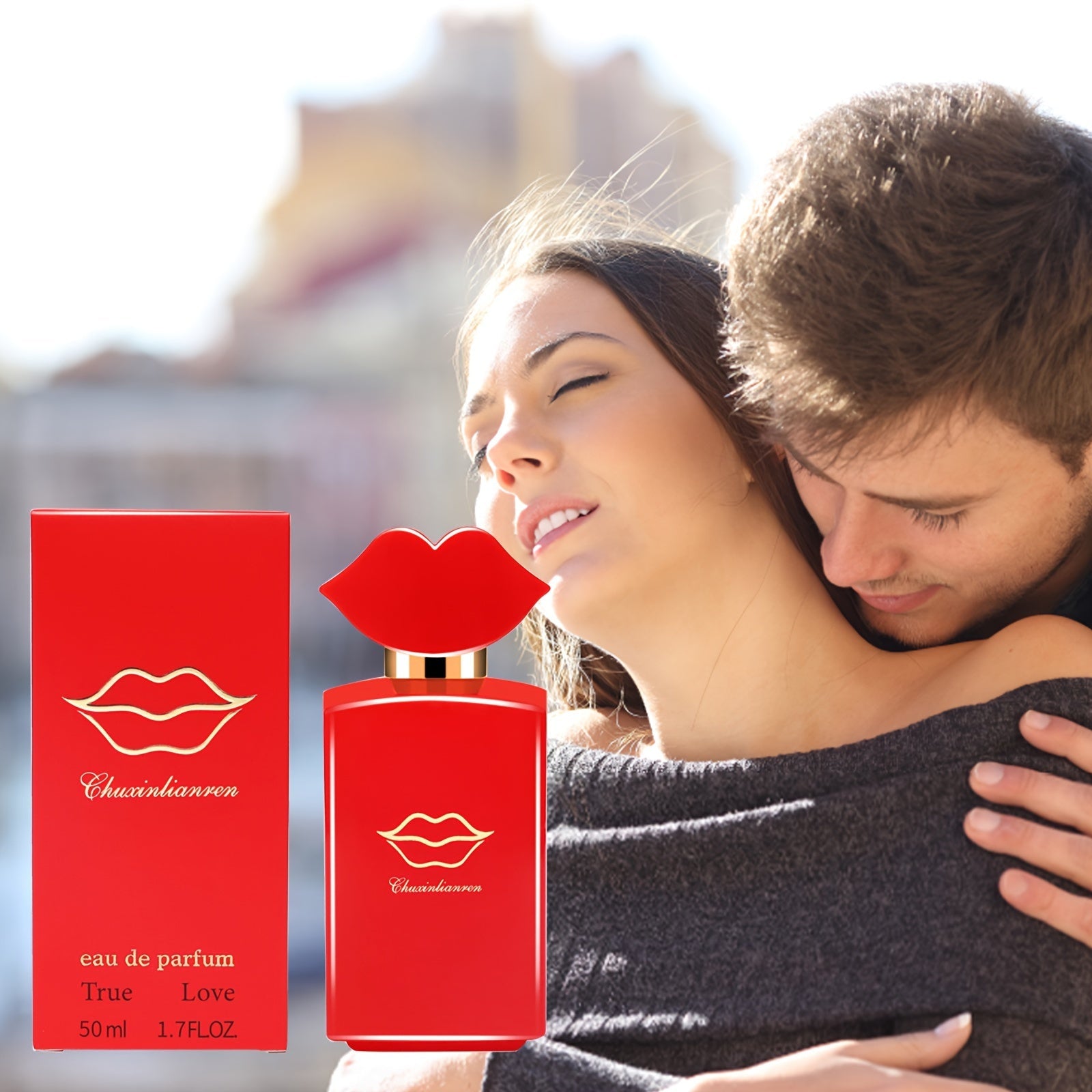 LC&HP Red Door Women's Eau De Parfum 3.4 oz floral fragrance bottle with red door design and elegant packaging.