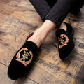 Men's slip-on loafers from SHOWLU FASHION STORE, crafted from faux leather, casual shoes with a sleek, comfortable design.