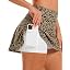 Showlu Smart General Stelle women's high-waisted tennis and golf skirt with pockets, featuring a sporty design and comfortable fit.