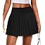 Showlu Smart General Alaroo women's pleated tennis skirt with side pockets, made of lightweight fabric, perfect for athletic wear.