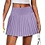 Showlu Smart General Alaroo women's pleated tennis skirt with pockets, featuring a stylish design and functional pockets.