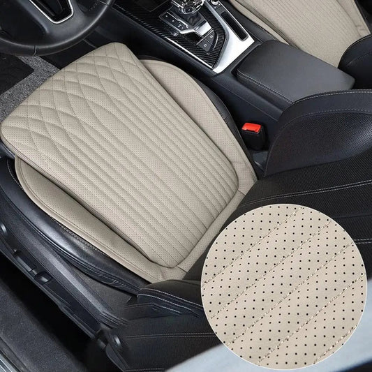 54cm Breathable Car Seat Cushion Luxury Leather Commercial Vehicle Non - slip Support Pad Universal High Rebound Sponge Seat Cover - SHOWLU FASHION STORE