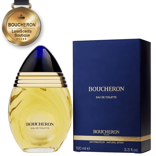 Boucheron Eau de Toilette for Women - 3.4oz Floral Oriental Perfume, Luxurious Amber & White Flowers Scent, Timeless French Fragrance Spray