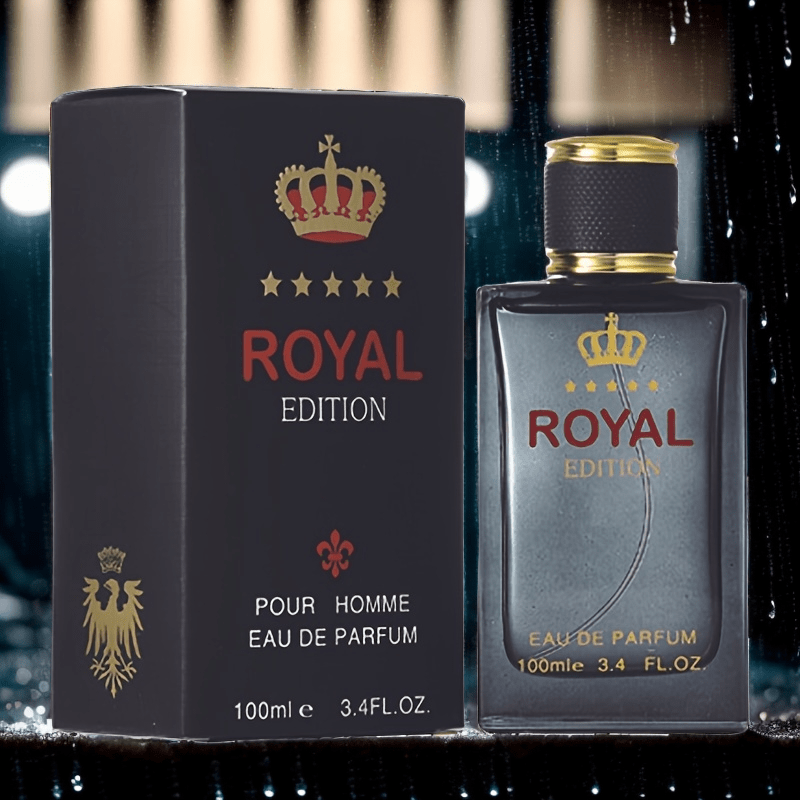 SHOWLU FASHION Fougere Eau De Parfum for men, refreshing cologne in a 3.38oz bottle, with sleek design and elegant packaging.