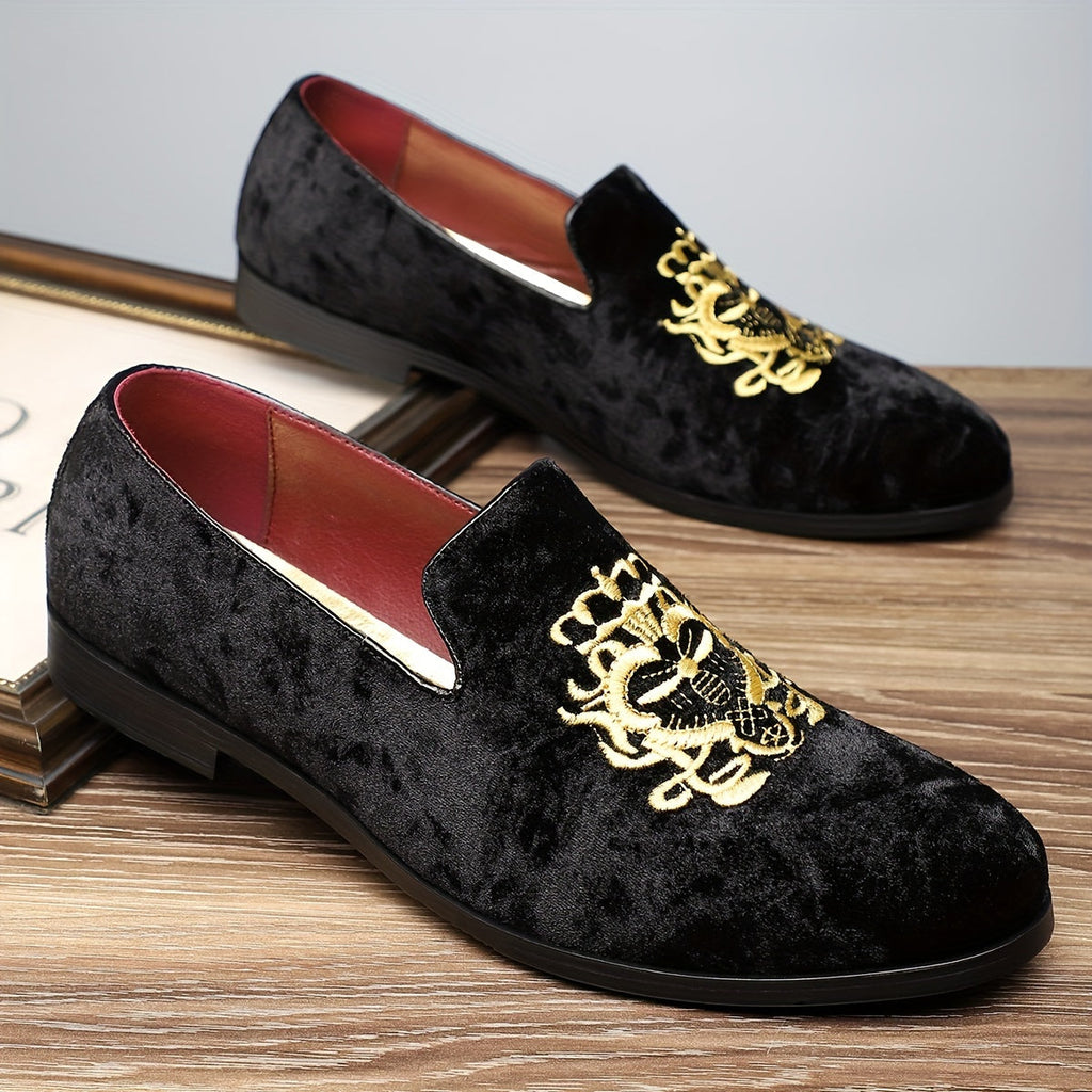 SHOWLU FASHION casual loafers in solid color, low-top slip-on shoes with a sleek design and comfortable fit.
