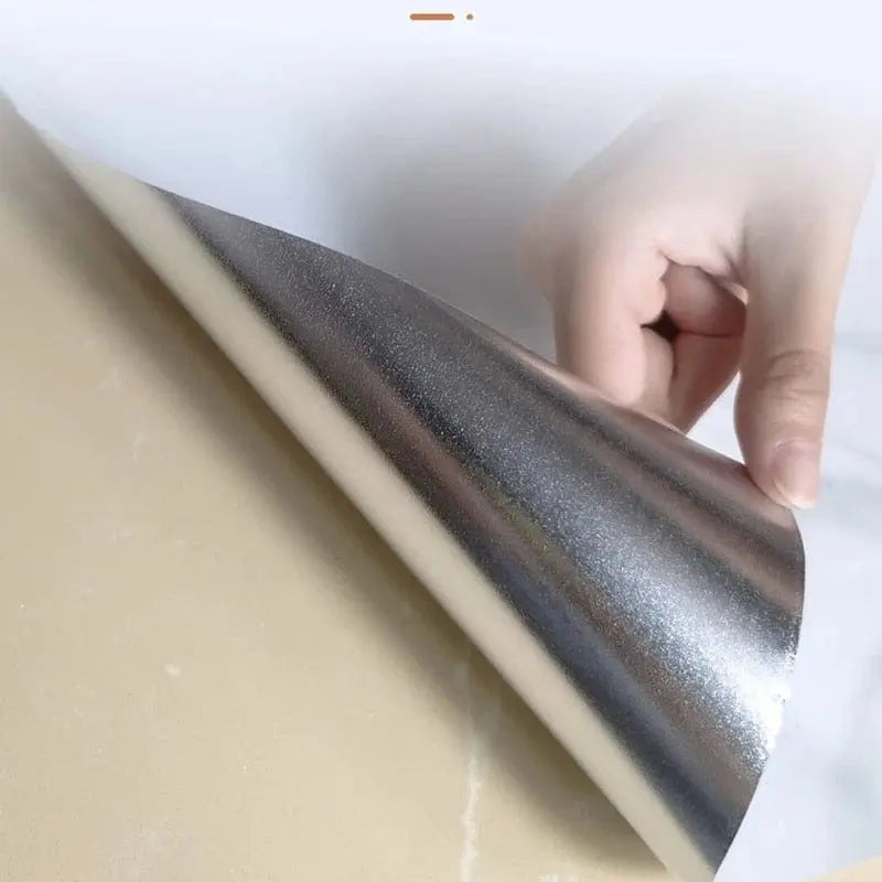 BenLan Marble Self Adhesive Wallpaper in waterproof vinyl, showing a stylish marble design for kitchen or home decor.