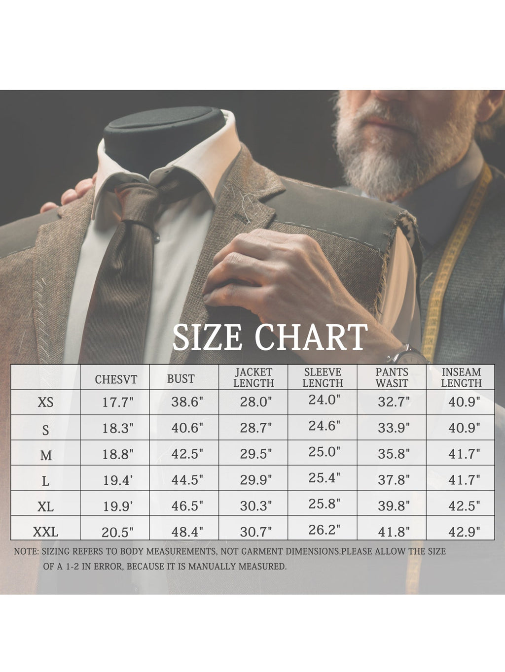Men's double-breasted slim fit suit by SHOWLU FASHION STORE, solid polyester fabric, tailored jacket and matching trousers.