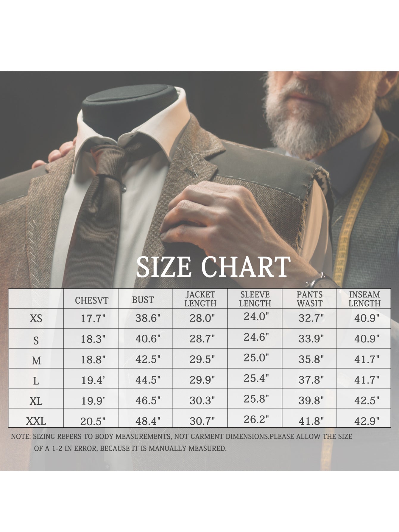 Men's double-breasted slim fit suit by SHOWLU FASHION STORE, solid polyester fabric, tailored jacket and matching trousers.