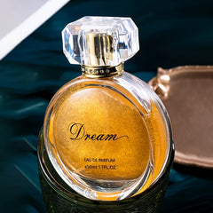 Dream Eau de Parfum for Women - Golden Hour Sand Flow Floral Scent with Luxurious Golden Liquid Fragrance & Elegant Rose Accents, 1.7fl.oz EDP, Perfect Holiday Gift for Her, Luxury Perfume, Opulent Perfume Bottle, Sparkling L