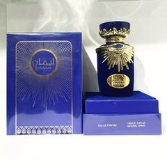 2025 New Blue 3.38oz Middle East Perfume For Men And Women Arabian Dubai EDP Perfume Spray For Any Date, Holiday, Gift And Other Occasions, Perfect Gift