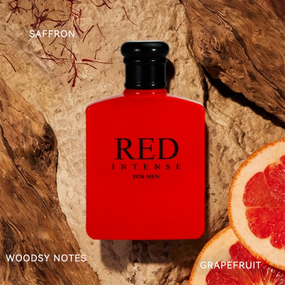 SHOWLU FASHION Men's Eau De Toilette with woody, spicy citrus scent, featuring a sleek bottle design.
