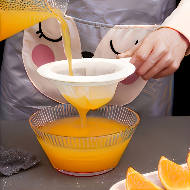 Showlu Smart General 500-count ultra fine mesh reusable kitchen sieve for home brewing, juice, flour, and food straining.