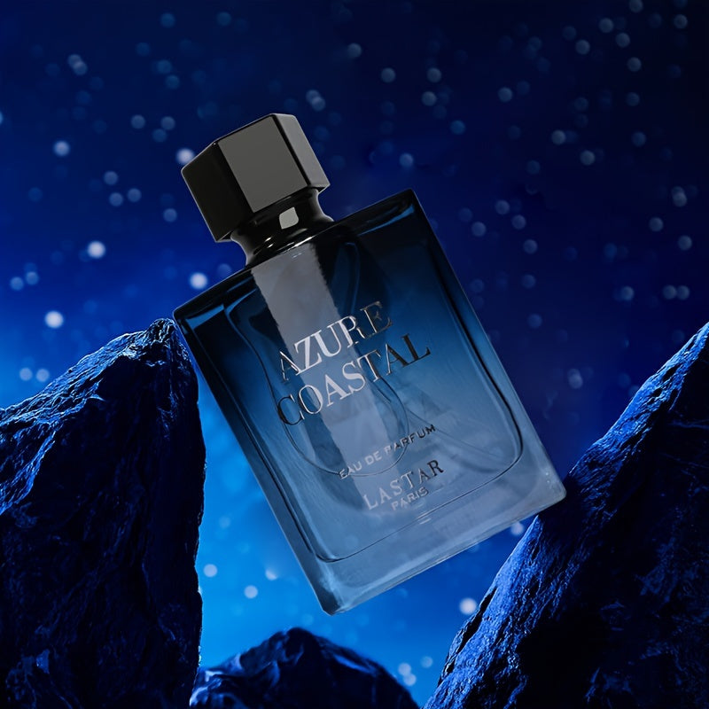 SHOWLU FASHION Fougie Ocean unisex body perfume spray bottle, 1.71 oz, with ocean-inspired fragrance and sleek design.