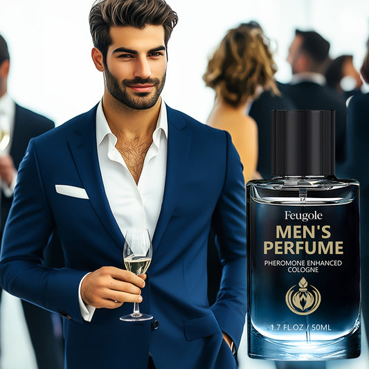 Pheromone Cologne for Men, 1.69oz Long-Lasting Premium Pheromone Perfume for Men to Attract Women, Enhancement Glamour Cologne for Men, Large capacity & Durable, valentines day gifts