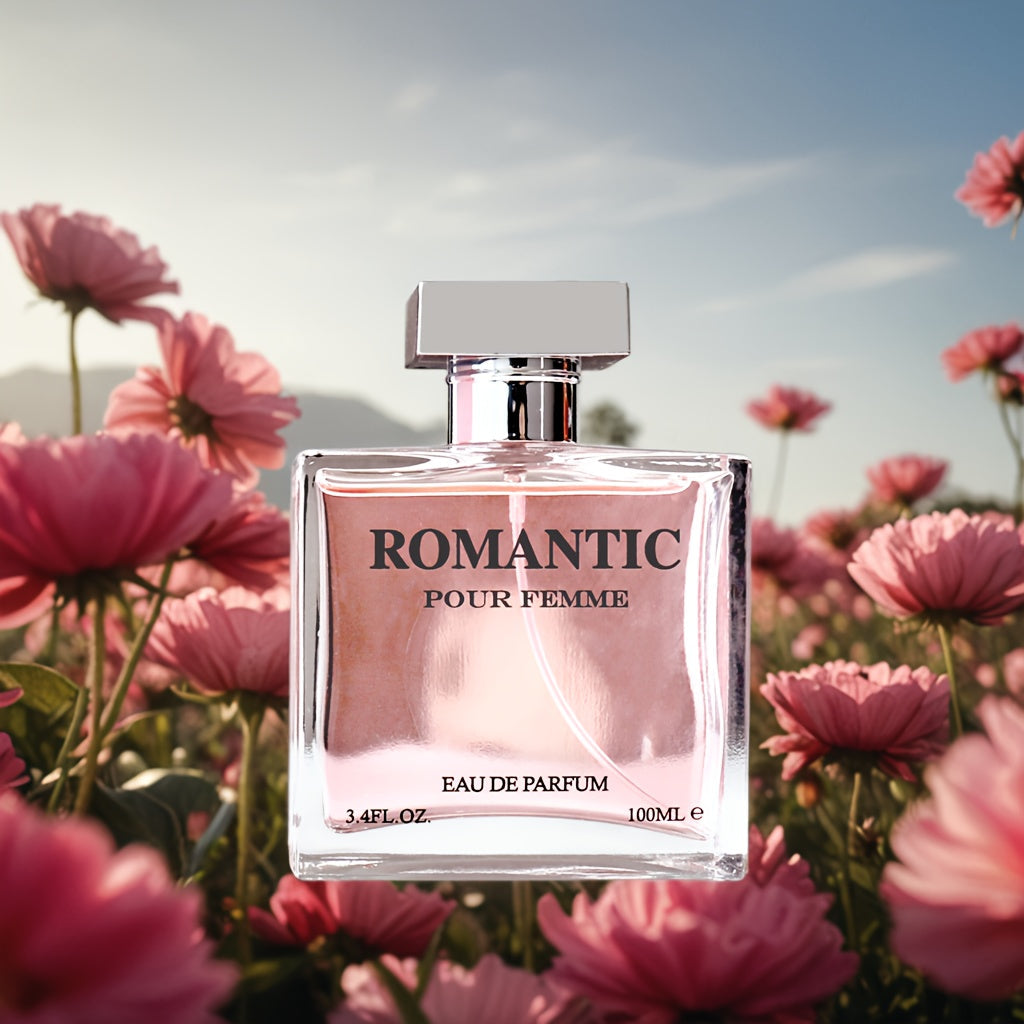 SHOWLU FASHION Rose & Ginger floral perfume for women, 100ml bottle with elegant floral and ginger accents on the packaging