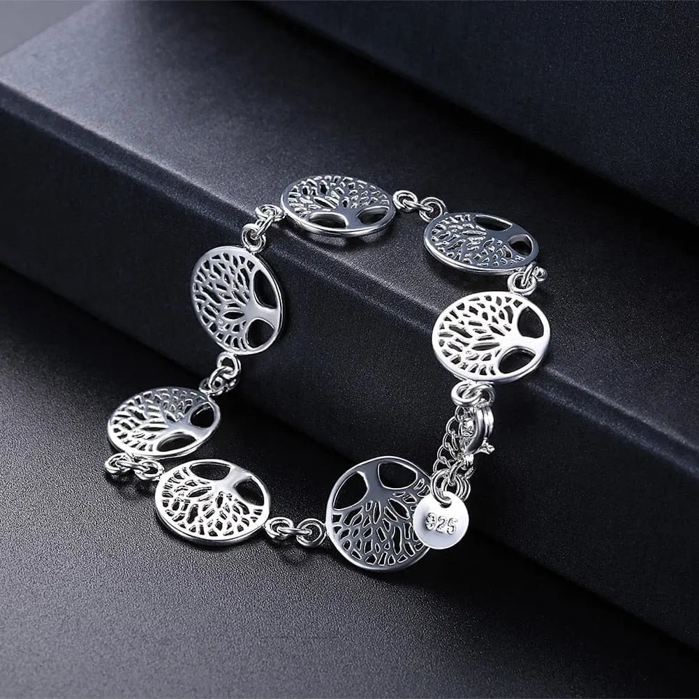 18K gold 5mm sideways chain bracelet with sterling silver accents, suitable for women and men, stylish jewelry for special occasions