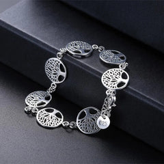 Anel Demosthene General Store 0 H607 8 Inch 18K Gold Bracelet 5MM Sideways Chain Bracelet For Woman Men Fashion Wedding Engagement 925 Sterling Silver Jewelry Gifts