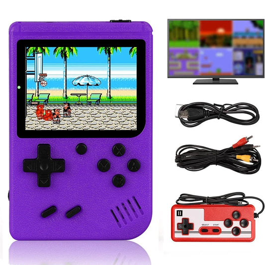 8 - Bit Mini Video Game Console Built in 500 Games Retro Portable Console Handheld Game Player AV Output For Kids Gift Game Boy - SHOWLU FASHION STORE