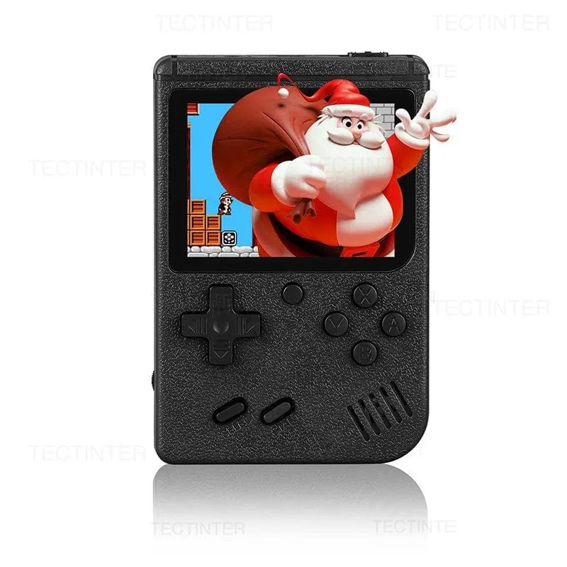Showlu Fashion TECTINTER Retro Handheld Game Console with 8-bit design and 500 built-in games, portable gaming device for kids