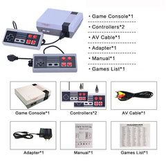 8 Bit Retro Video Game Consoles HDMI - Compatible Mini Game Stick Built in 620 Games Dual Gamepads Classic Game Players Recreation - SHOWLU FASHION STORE