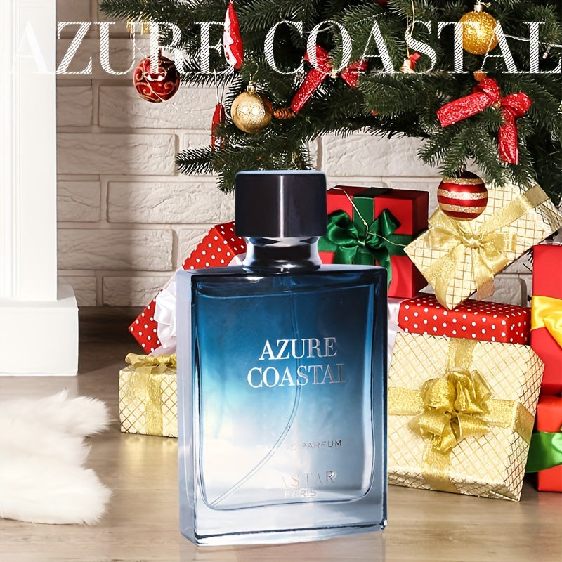 SHOWLU FASHION Fougie Ocean unisex body perfume spray 1.71 oz bottle with ocean-inspired fragrance and sleek design.