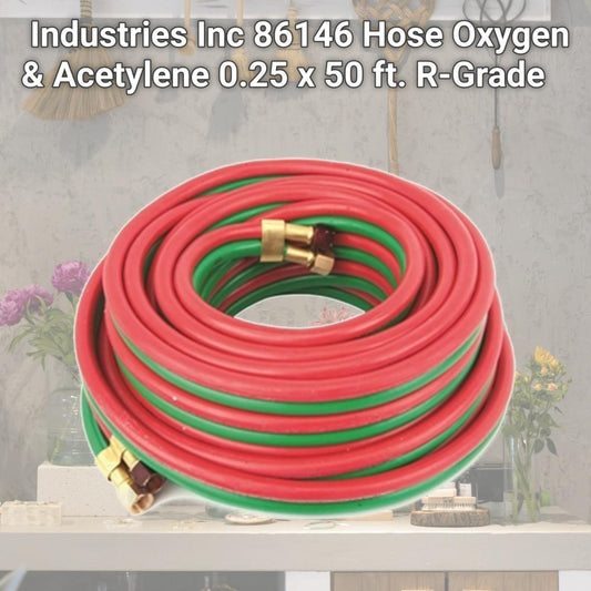 212 Main Industries Inc 86146 Hose Oxygen & Acetylene 0.25 x 50 ft. R-Grade
