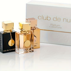 Armaf Nightclub 3 Bottle Gift Set Perfume (1.01oz×3) Each Bottle Offers Long-lasting Fragrance, Perfect For Parties, And Everyday Occasions. With One Set In Hand, Embrace Your Charm Effortlessly! The Gift Box Packaging Makes