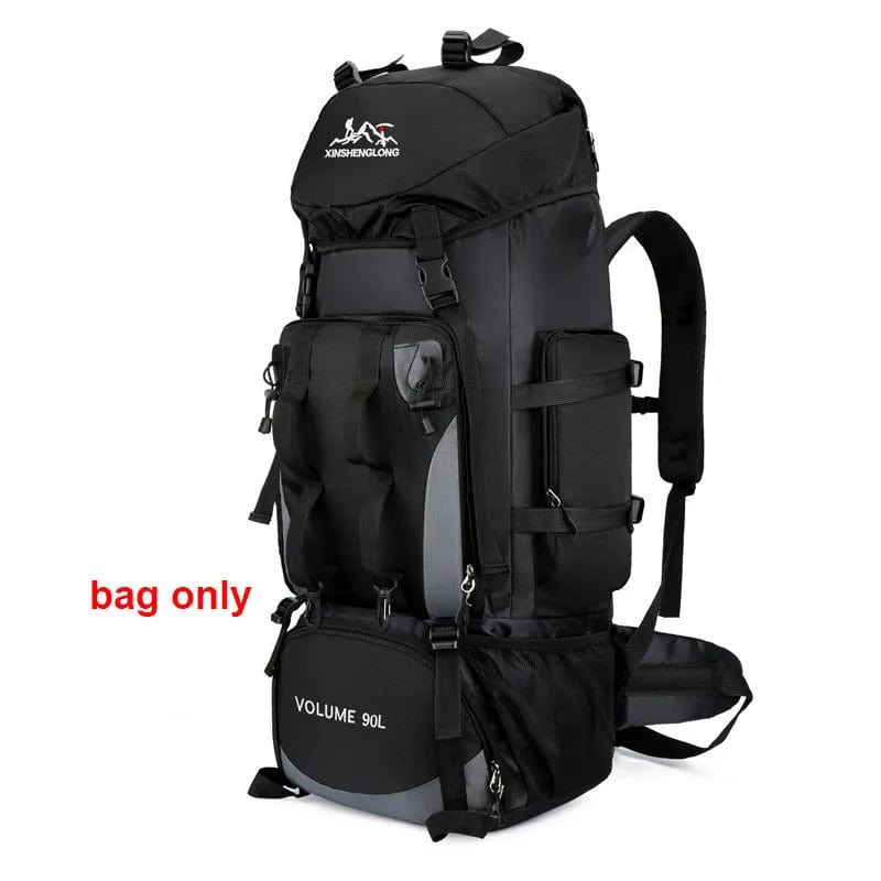 90L Waterproof Hiking Camping Backpack Trekking Bag Rucksack Large Capacity Travel Outdoor Sports Bags Camping Equipment Men - SHOWLU FASHION STORE