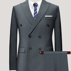 Men'S Classic One - Button Suit - 2 - Piece Suit - Vest - Stylish And Orthodox Professional Attire - Suitable For Weddings, Job Interviews, Weddings, Parties And Gatherings