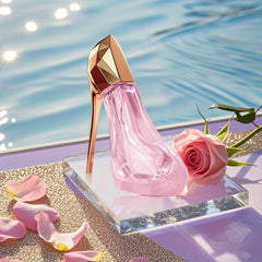 Unisex Floral Perfume 1.01oz Heel Inspired Fragrance Oil - 8H Long-Lasting Elegant Scent, Premium Design Bottle for Women & Men, Fresh Floral Notes, Sophisticated Packaging, Highquality Perfume