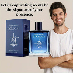 1.7 oz Pheromone Cologne for Men - 8-Hour Long-Lasting Freshness, ( Vanilla Woody Scent) SHOWLU FASHION STORE