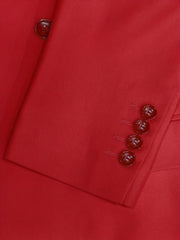 High-Quality Men'S Double-Breasted Suit. The Suit Has A Pointed Collar Design, Is Formal, Versatile And Tailored. Lt Comes As a Two-Piece Set Including A Suit And A Jacket.