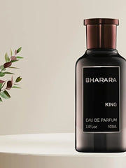Bharara King Eau de Parfum for Men – Citrus Amber Scent for Confident Daily Wear and Evening Sophistication