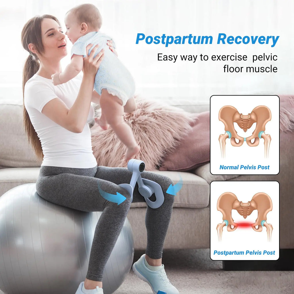 Showlu Fashion Store MERACH pelvic floor muscle trainer with TPE inner thigh exercise equipment, shown in a close-up on a neutral background.
