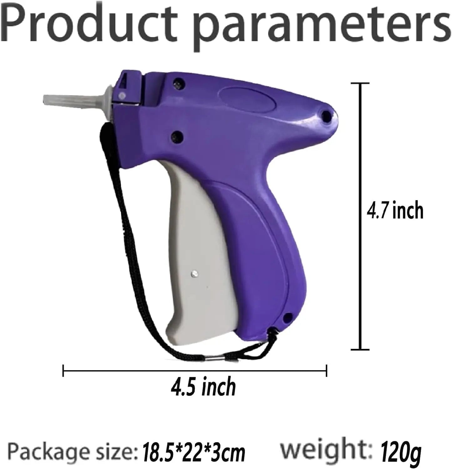 SHOWLU FASHION STORE Micro Stitch Gun for sewing, compact quick clothing fixer with precision stitching for fabric repairs.