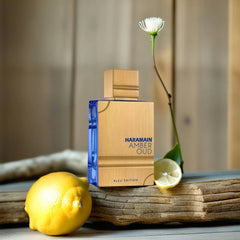 Al Haramain Amber Oud Blue Cologne 2.0oz/60ml | Unisex EDT Spray | Long-Lasting Scent Perfect Holiday Gift for Him/Her SHOWLU FASHION STORE