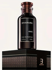 Bharara King Eau de Parfum for Men – Citrus Amber Scent for Confident Daily Wear and Evening Sophistication