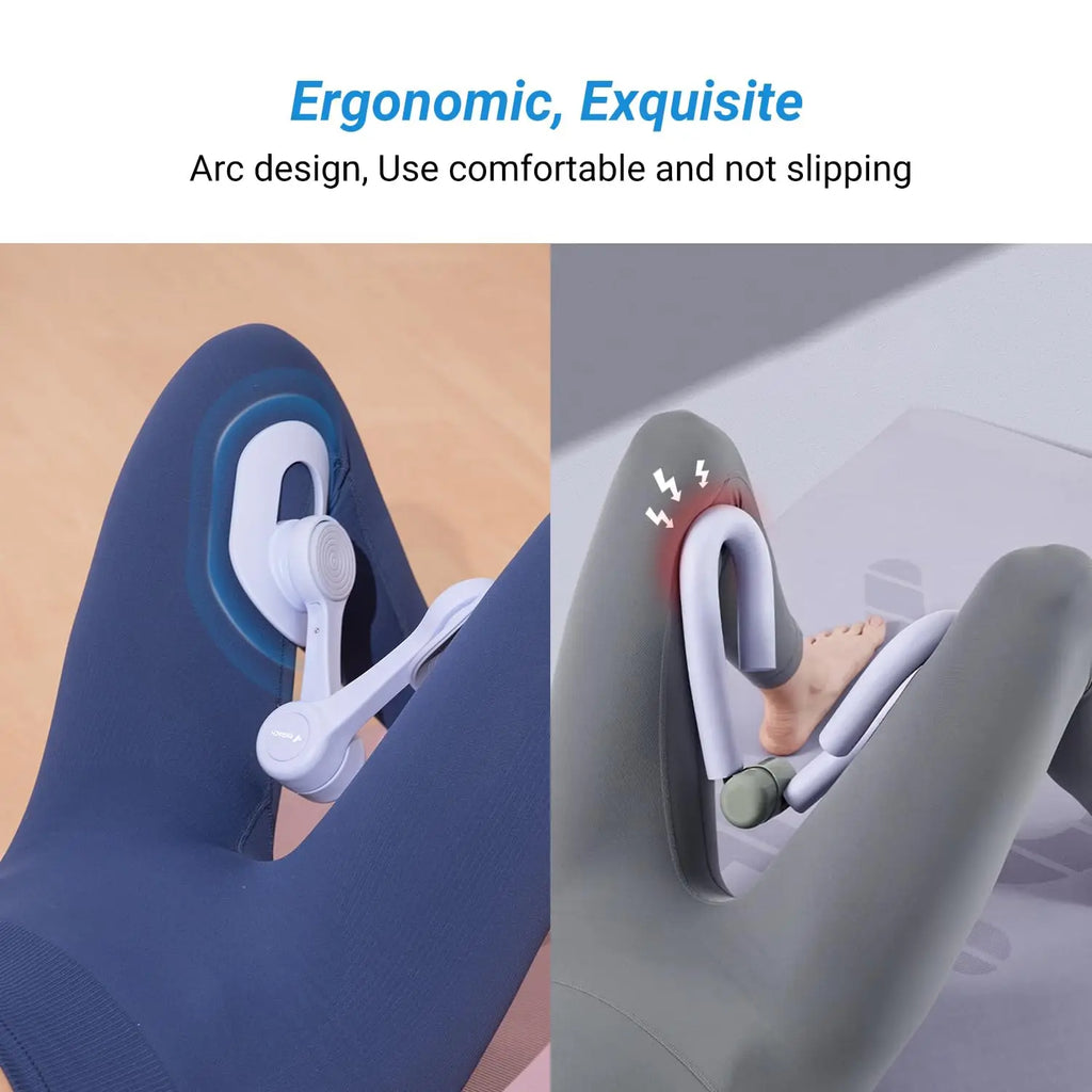 Showlu Fashion Store MERACH pelvic floor muscle trainer with TPE inner thigh exercise equipment, featuring ergonomic design and soft material.