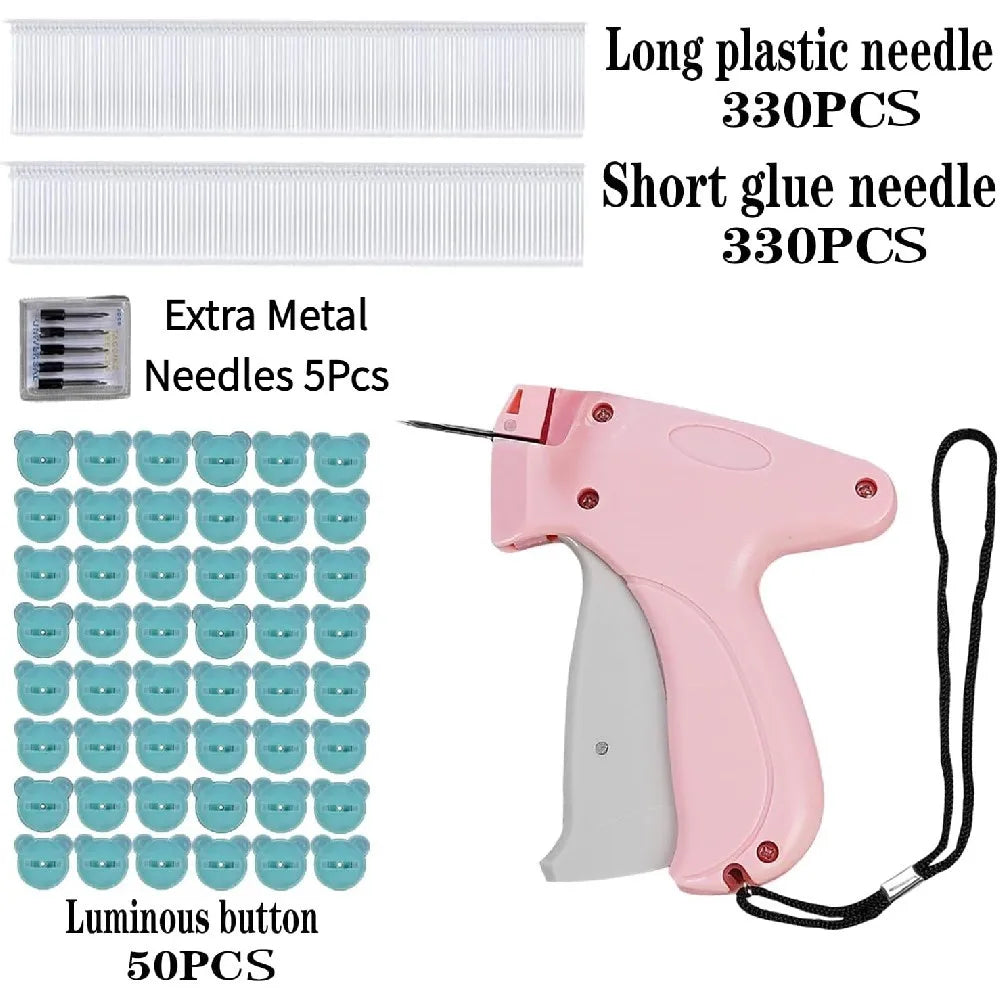 Showlu Fashion Quick Clothing Fixer micro stitch gun for sewing, compact handheld tool for easy garment repairs and sewing projects.