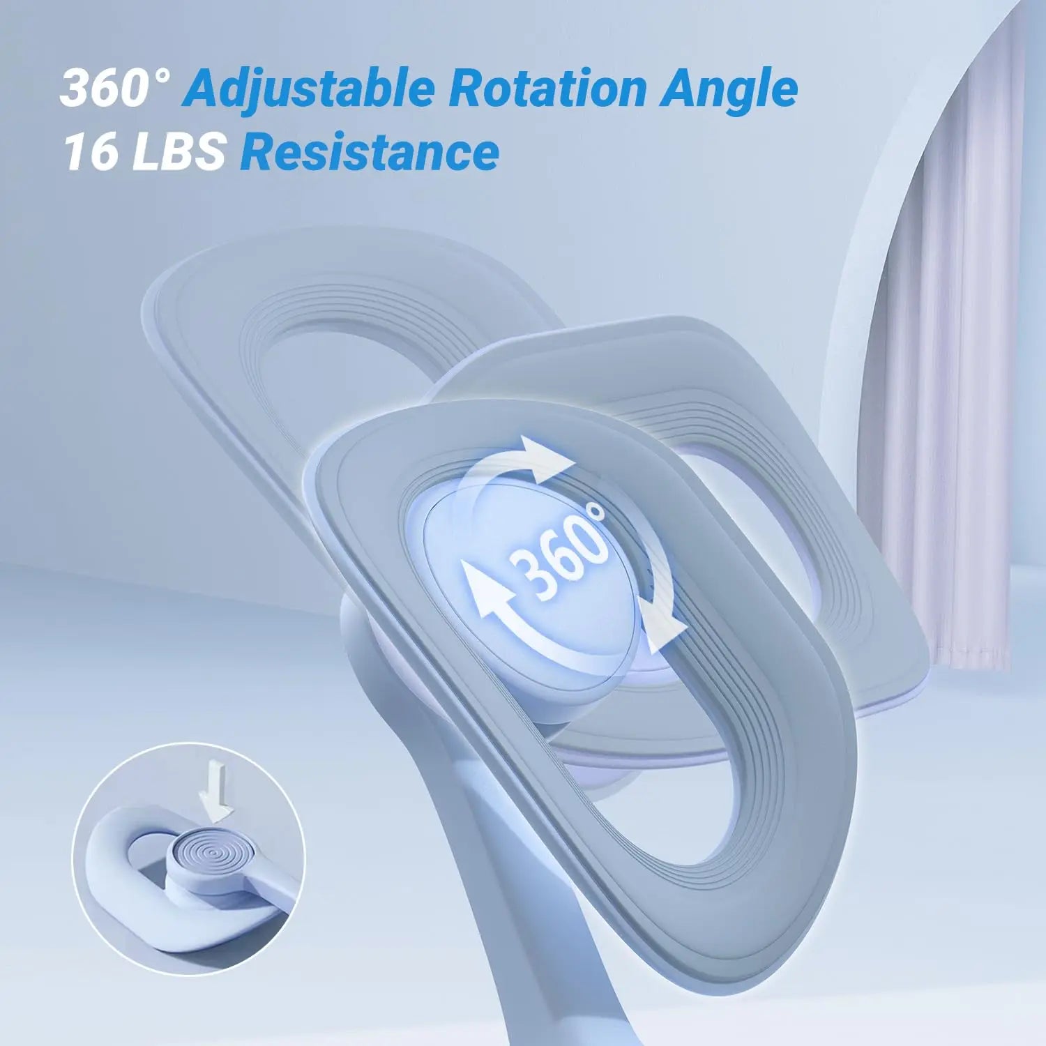 Pelvic floor muscle trainer by Merach with TPE inner thigh exercise equipment shown in the image.