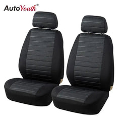 Showlu Fashion Store 0 AUTOYOUTH Front Car Seat Covers Airbag Compatible Universal Fit Most Car SUV Car Accessories Car Seat Cover for Toyota 3 color