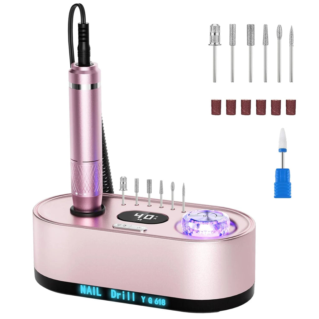 Showlu Smart General 20W electric nail drill and portable manicure machine with 12V power, compact and easy to use.