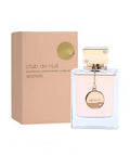 Armaf Club De Nuit Eau De Parfum for Women in 105ml floral fragrance bottle, showcasing elegant packaging and floral design