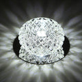 Modern crystal LED ceiling lamp by Showlu featuring stainless steel chandelier with elegant crystal accents, ideal for contemporary interiors.