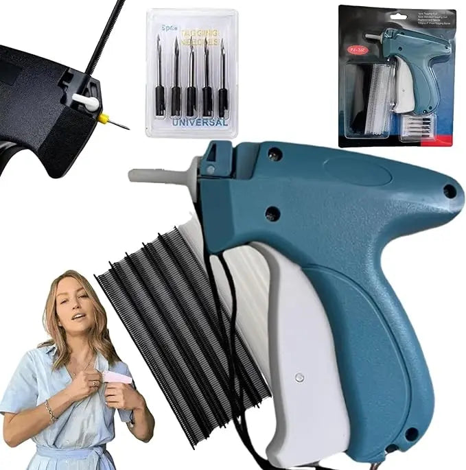 Showlu Fashion Quick Clothing Fixer Micro Stitch Gun for sewing, handheld tool for quick fabric repairs and small stitch work