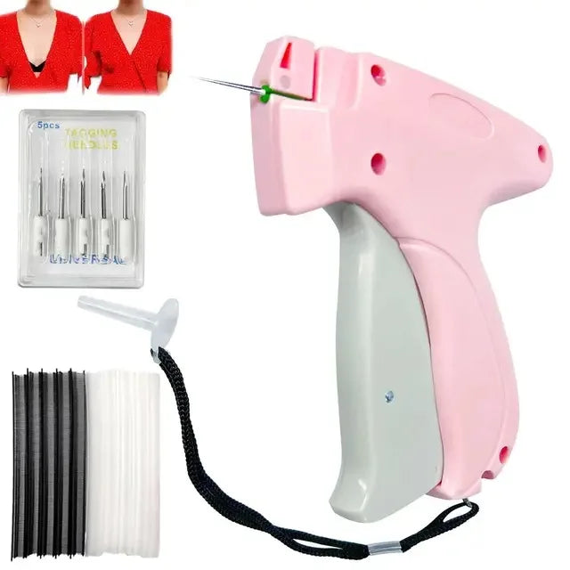 Showlu Fashion quick clothing fixer micro stitch gun for sewing, compact handheld tool for quick repairs and sewing tasks.